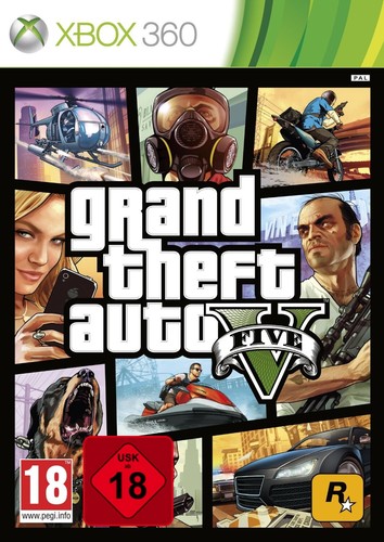 Xbox 360 gta - 5, theft