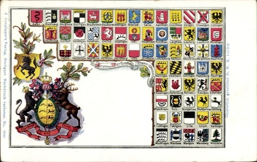 Wappen ulm gruß aus - ulm,,