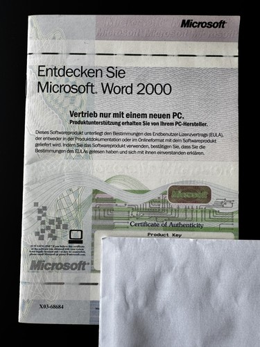 Microsoft word 2000 - , deutsch