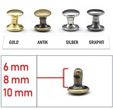 25/50/100 St. Doppelkopfnieten