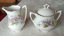 Antikes Porzellan-Duo von PK