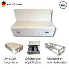 Camping Bett, ausziehbares Bett, Möbel fürs Camping, DIY-Bausatz, Camperausbau