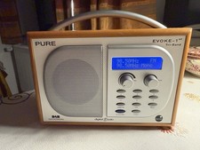 PURE Evoke -1 Vintage Radio mit FM / DAB im Holzgehäuse