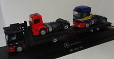 Herpa Mercedes-Benz Actros 1857 LKW Transporter IAA 1998 1:87 PC+OVP (1_4_16)