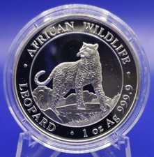1oz Somalia Leopard 2018 -