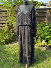 Heine Abendkleid Gr. 48, mit Goldenen Pailletten Neu Ohne Etikett