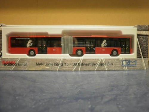 Rietze gelenkbus man lion - rietze,