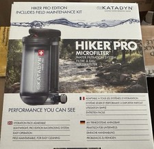 Katadyn Hiker Pro Wasserfilter mit 0,2 Mikron Glasfasern und Aktivkohle