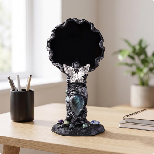 Obsidianspiegel schwarz