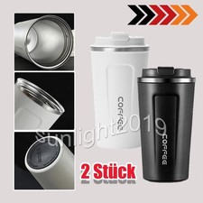 2x Isolierbecher Kaffeebecher