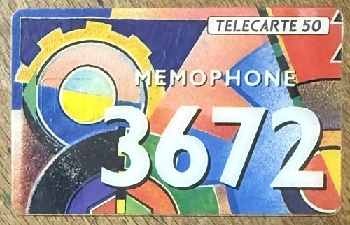 3672 öffentliche telekarte - 3672,