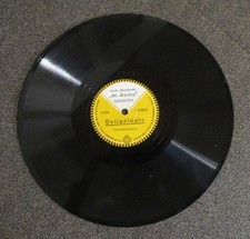 Historische Schallplatte