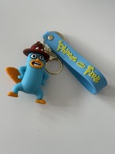Disney Phineas and Ferb Perry das Schnabeltier Figur Keychain Bag Charm Key Ring