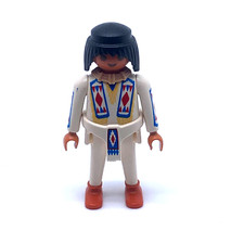 Playmobil * Western * Indianer Mann Halskette Camp 3250 3871 Fort Reno 4072 4130