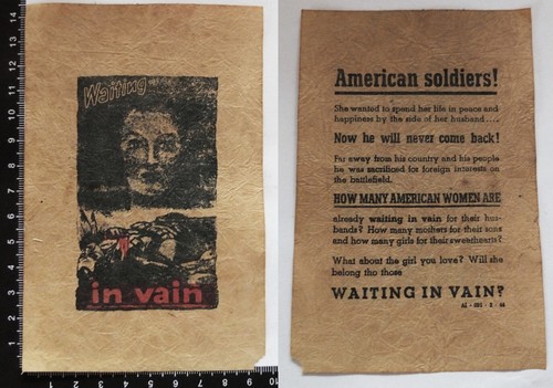 1944 wehrmacht flugblatt - wehrmacht,