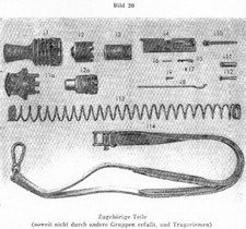 Vorschrift D.166/1 “Maschinengewehr MG 42“ vom September 1943 frühe Ausführung !