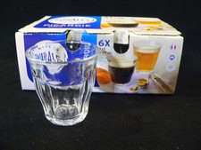 Duralex Picardie 6 Espressogläser Bistrogläser 9 cl Neuwertig