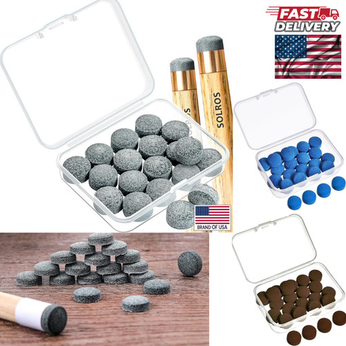 Billiard pool cue tips - cue,