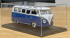 Bburago - Volkswagen "Samba" Bus - 1:24 - Custom - "blau-weiß"