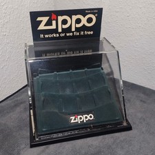 Zippo Display, Aufsteller, Vitrine, für 12 Zippos