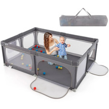 Baby laufstall mit bällen - mit,