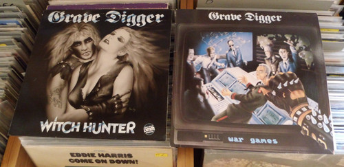 Grave digger vinyl - digger, pressung