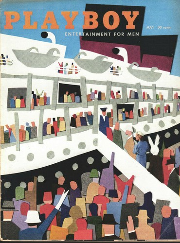 Playboy 1957 mai may - us,