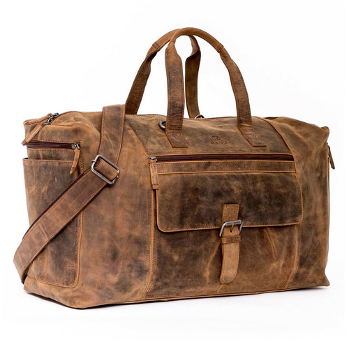 Almadih leder reisetasche - almadih,