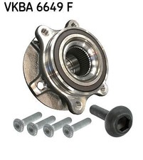 SKF VKBA 6649 F Radlagersatz - vormontiert/mit Nabe für AUDI PORSCHE