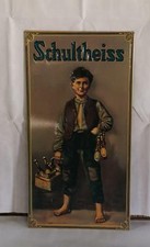 Schultheiss Blechschild mit