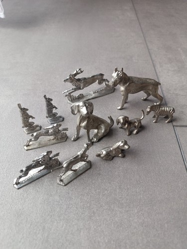 Zinnfiguren hunde hasen hirsch - hasen,