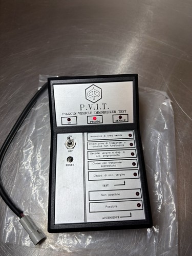 Piaggio diagnosegerät test - piaggio,
