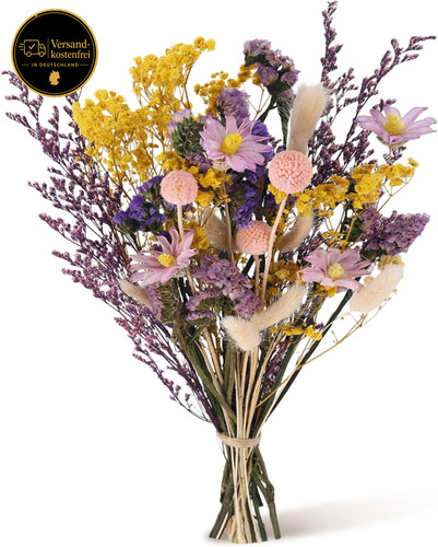 Trockenblumenstrauß groß set - trockenblumenstrauß,