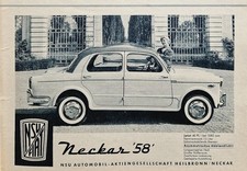 NSU Fiat Neckar "58" originale