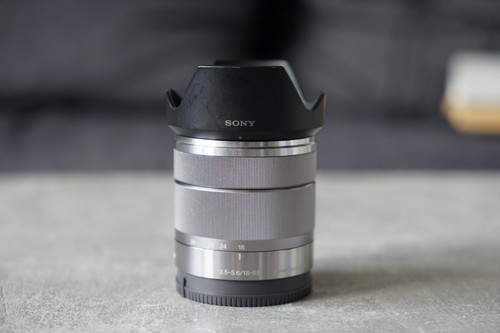 Sony alpha objektiv - objektiv, sel1855
