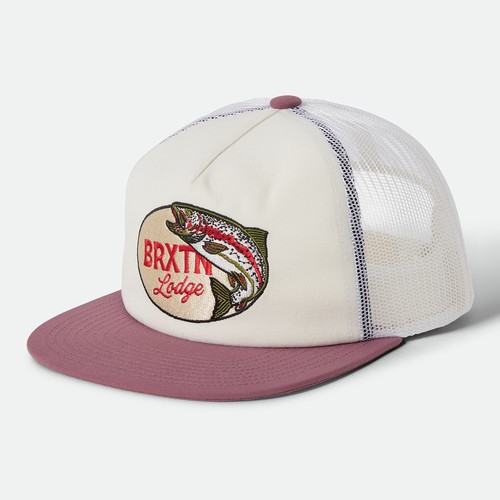 Brixton lodge trucker mesh cap - lodge,