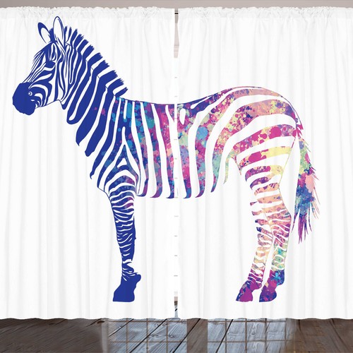 Zebra rustikale gardine tier - rustikale,
