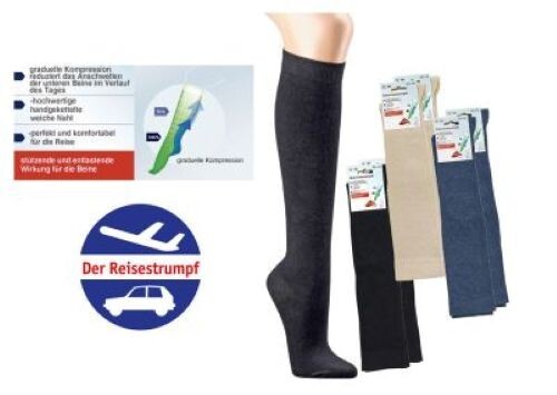 2 paar stützstrümpfe - /,