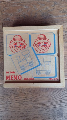 Memory holz teile - 16,