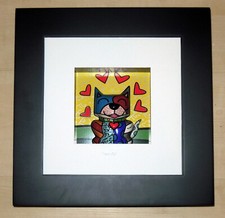 Goebel Romero Britto 3d Wandbild "Grand Pets" Limitiert NEU OVP