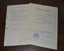 Schätzungsurkunde +