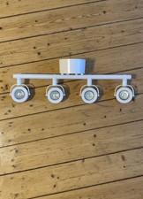 Deckenlampe Weiß 4 Bewegliche