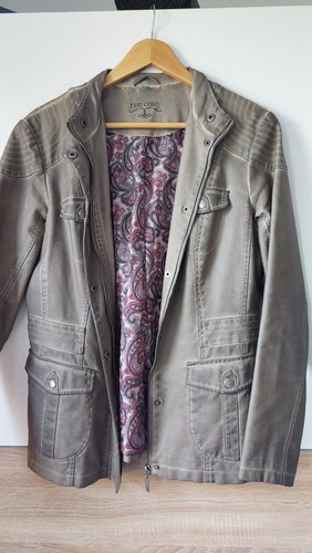 Damen kunstleder jacke - kunstleder,