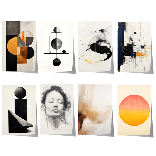Abstrakte moderne poster - moderne,