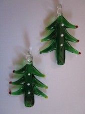 Tannenbaum Glas Weihnachtsbaum Anhänger Christbaum Schmuck Weihnachten Deko