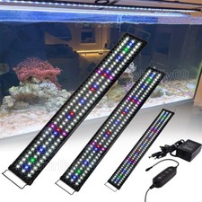 30-115cm LED Aquarium Licht mit timer Lampe Süßwasserfische Vollspektrum RGB