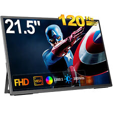 21,5" 120Hz Tragbarer Monitor Gaming Bildschirm 1920x1080 USB-C für PS4/5 Xbox