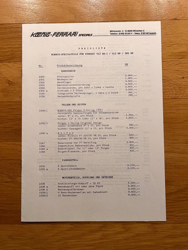 Prospekt koenig ferrari - prospekt, koenig-ferrari