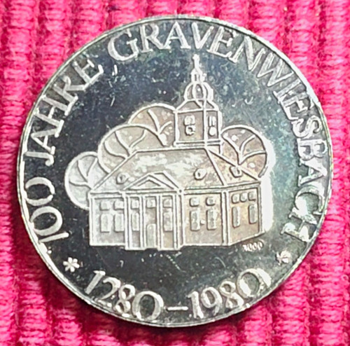 Grävenwiesbach gedenkmedaille - grävenwiesbach,