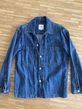 Minimum Littman Herren Jeans Hemd Overshirt blau S Mod. neu UVP139EUR